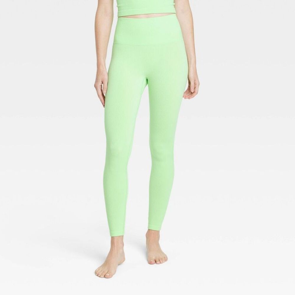 All In Motion -  Women's Leggings Ankle Moisture Wick Green